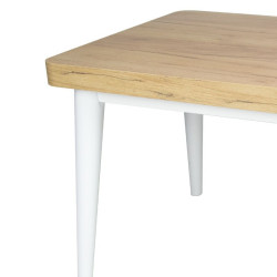Stolik kawowy Prostokątny Arendal 120x65 - skandynawski styl