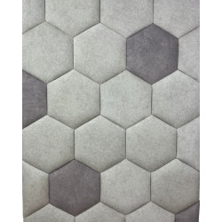 Panele Tapicerowane na Ścianę – Hexagony Premium