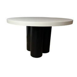 Ława Trivo 80 cm okrągła | Stolik kawowy 3 nogi