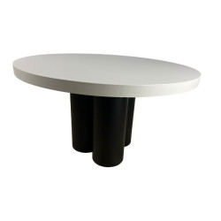 Ława Trivo 80 cm okrągła | Stolik kawowy 3 nogi