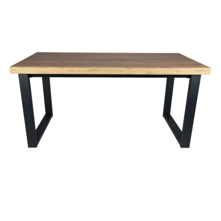 Stół loftowy rozkładany Soho 160/240 x 90 dla 6-8 osób - metalowe nogi