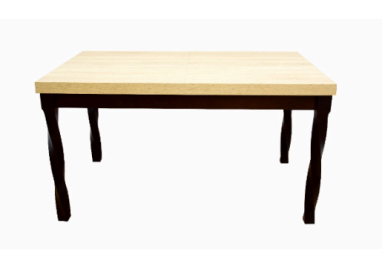Stół rozkładany Verona 140/220 x 80 dla 6-8 osób - toczone nogi