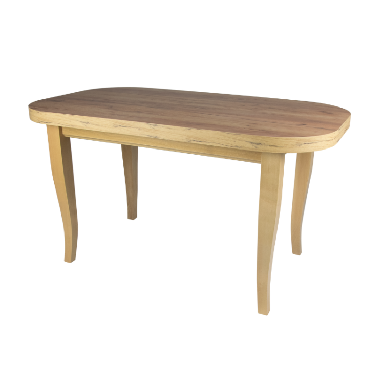 Stół rozkładany owalny Rivo 140/180 x 80 cm dla 6-8 osób - noga gięta