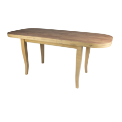 Stół rozkładany owalny Rivo 140/180 x 80 cm dla 6-8 osób - noga gięta