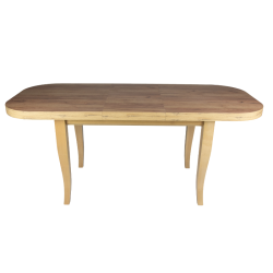 Stół rozkładany owalny Rivo 140/180 x 80 cm dla 6-8 osób - noga gięta