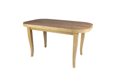 Stół rozkładany owalny Rivo 140/180 x 80 cm dla 6-8 osób - noga gięta