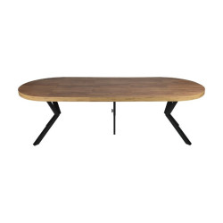 Stół okrągły rozkładany Riva Plus 100/200 x 100 cm dla 4-8 osób