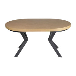 Stół okrągły rozkładany Riva Plus 100/200 x 100 cm dla 4-8 osób