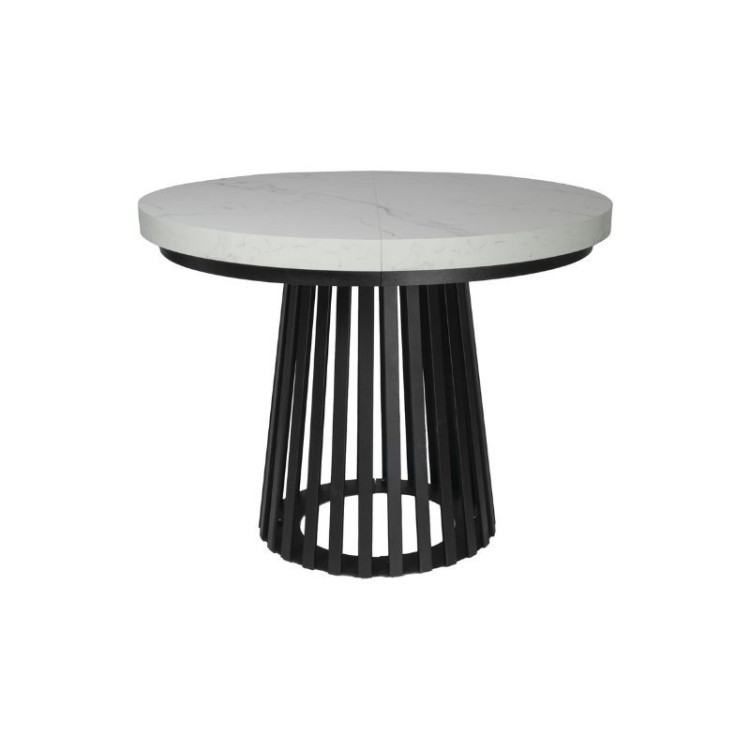 Stół okrągły rozkładany Camela noga metal- 120cm
