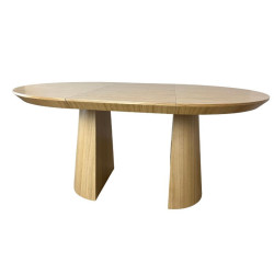 Stół okrągły rozkładany Sophia 45  110+3x50/110cm dla 6-12 osób