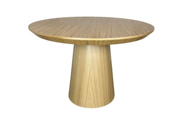 Stół okrągły rozkładany Sophia 45  120+3x50/120cm dla 6-12 osób